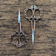 Scissors - Victorian Scrollwork, Copper