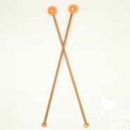 Orange Slice Point Protectors, set of 2