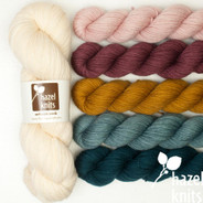 Saturday Evening  Yarn Set - "Flock" - pattern available separately