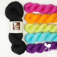 Saturday Evening  Yarn Set - "Lite Brite" - pattern available separately