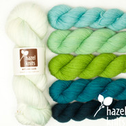 Saturday Evening  Yarn Set - Sea Grass - pattern available separately