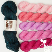 Saturday Evening  Yarn Set - 17 - pattern available separately, contains a one-of-a-kind color