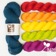 Saturday Evening  "Hot Air Balloon" - pattern available separately, contains a one-of-a-kind color