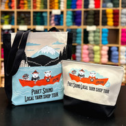 2024 - Puget Sound LYS Tour Zipper Pouch (pictured RIGHT)