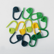 Locking Stitch Markers - plastic, 30 pieces
