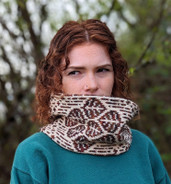 Williwaw Cowl, Seattle moPOP & Raisin' the Roof - pattern by Gretchen Mac, available separately