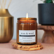 Palo Santo & Patchouli Candle by Wax & Wool