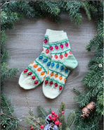 Trim the Tree Socks - pattern by Michelle Frazzetta, sold separately