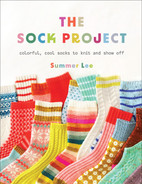 The Sock Project: Colorful, Cool Socks to Knit and Show Off 