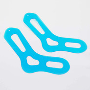 Aqua Acrylic Sock Blockers, Size Medium