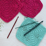 Dreamz 6" colored wood Crochet Hook