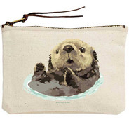 Otter Canvas Pouch by Potluck Press