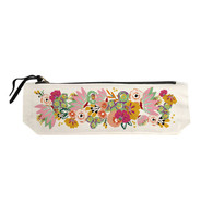 Floral Burst Long Pouch by Potluck Press