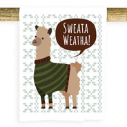 Sweater Weather - Tea Towel by Potluck Press