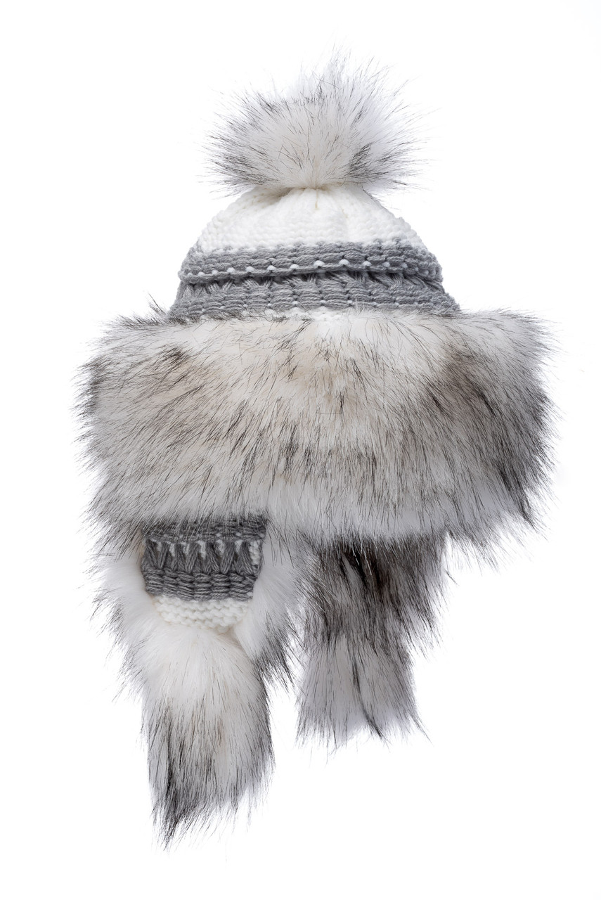 village house faux fur hats