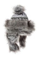 Bayka Fur Hat - Light Grey