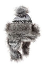 Bayka Fur Hat - Light Grey