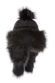 Bayka Fur Hat - Black