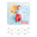 Baby's First Year Milestone Muslin Blanket - You Are My Sunshine
