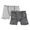 Kickee Pants Boxer Briefs (Set of 2), Neutral Parisian Stripe & Par Avion - Size 5-6