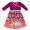 Kickee Pants Long Sleeve HiLo Maxi Dress, Falcon Agate Slices - Size 2T