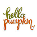 "Hello Pumpkin" Magnet