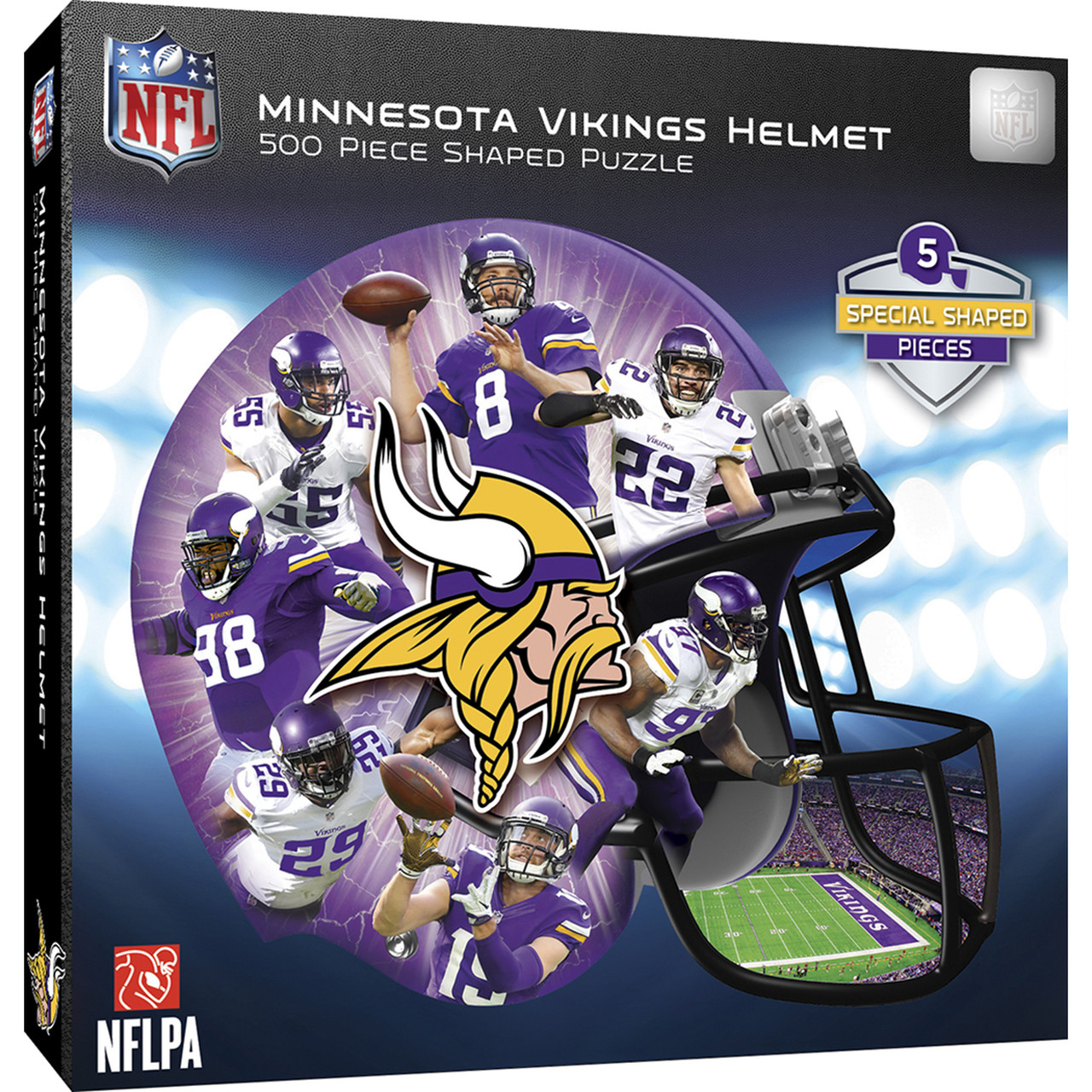 minnesota vikings helmet puzzle