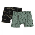 Kickee Pants Boxer Briefs (Set of 2), Midnight Electric Eels and Midnight Feathers 