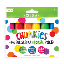 Chunkies Paint Sticks - Classic Pack - set of 6