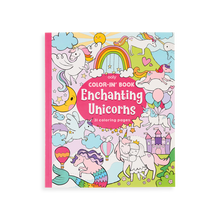 Enchanting Unicorns Color-in Book