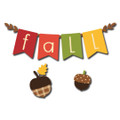 "Fall" Banner Magnets S/3 (25018M)