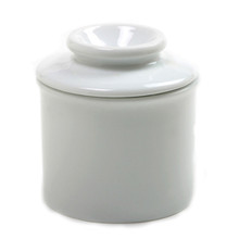 Norpro White Porcelain Butter Keeper
