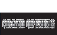 Grand Opening Vinyl Banner Sign Style 1400