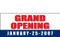 Grand Opening Vinyl Banner Sign Style 1100