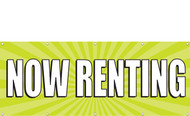 Now Renting Banner Sign 1000