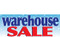 Warehouse Sale Vinyl Banner Sign. Design 1200