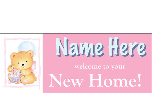 birthday banner sign vinyl 5 welcome home baby banners