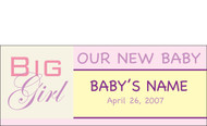 Welcome Home Newborn Banner Sign Vinyl 24