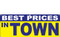 Best Prices in Town Banner Sign