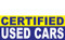 
Certified Used Car Banner Sign Style 1600