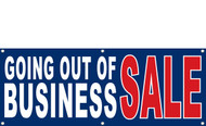 Going Out of Business SALE Vinyl Banner Sign