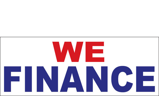 We Finance Banner Sign Vinyl 1000