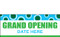 Grand Opening Sign Banner Design 2000