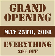 Grand Opening Banner Sign Designed by DPS Banners
