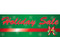 Great Holiday Sale Banner With Red Ribbon Detail Style 1000