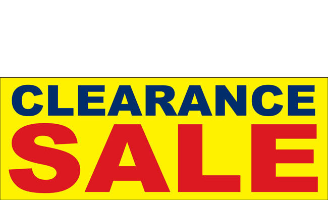 Clearance Sale: Decoding Advertised Clearance Sale Prices