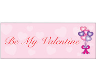 Happy Valentine's Day Banners Sign Vinyl 1200