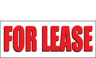 For Lease Banner Sign Vinyl Style 2300