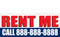 Apartment For Rent Banner that reads RENT ME