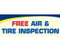 Free Air & Tire Inspection Banner Sign
